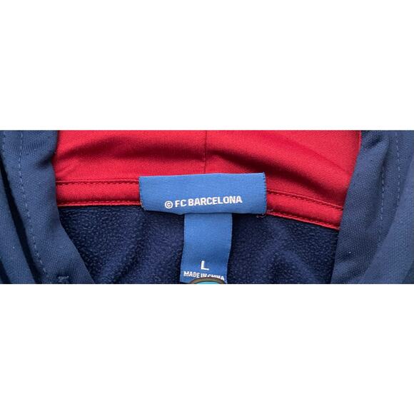 FC Barcelona Official Club Store Pullover Hoodie Sweatshirt Adult Large - Picture 4 of 6